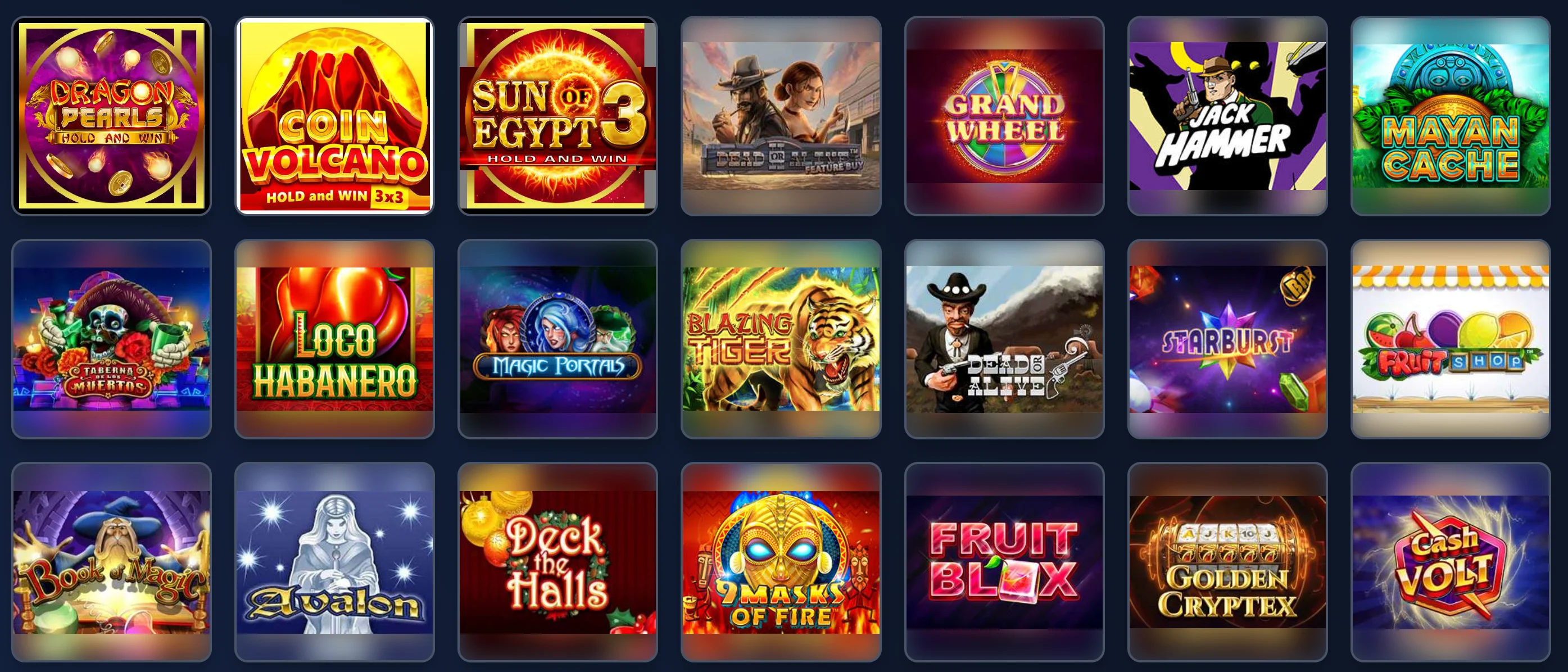 Winthere Casino Slot Games