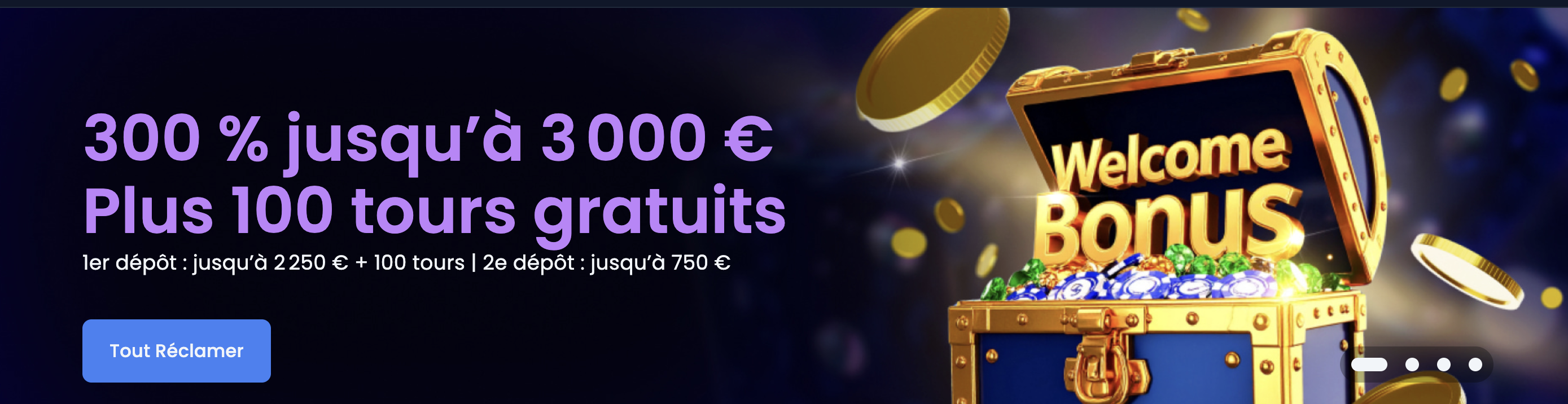 Winthere Bonus de bienvenue 