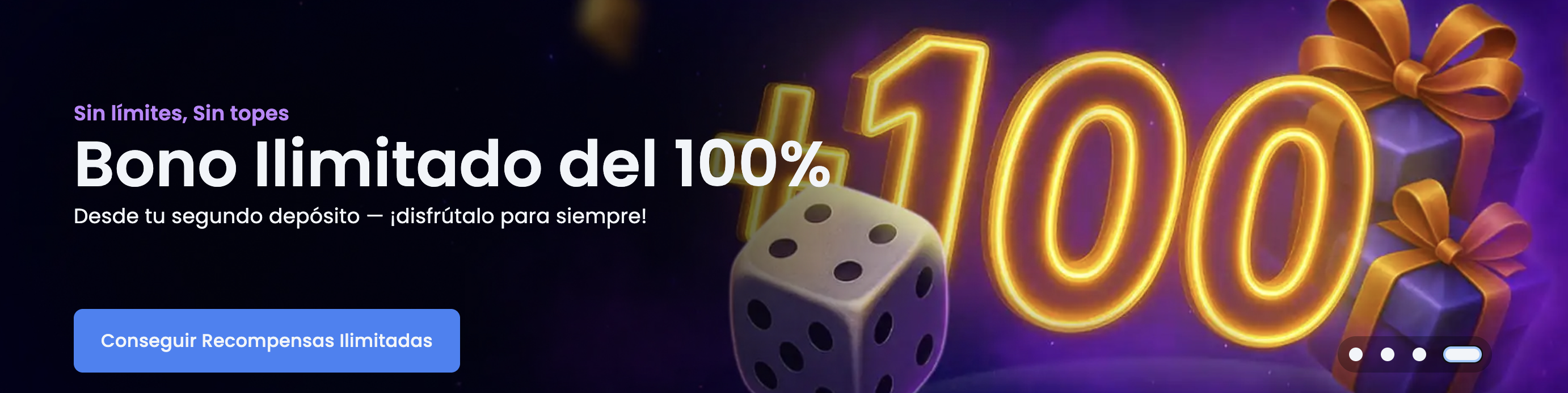 Bonus cashback en Winthere