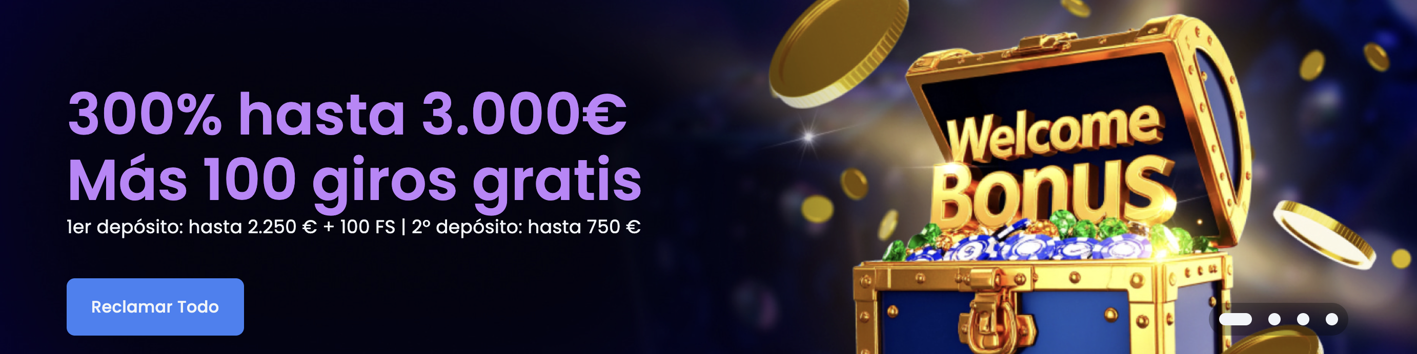 Bono de bienvenida de Casino Winthere