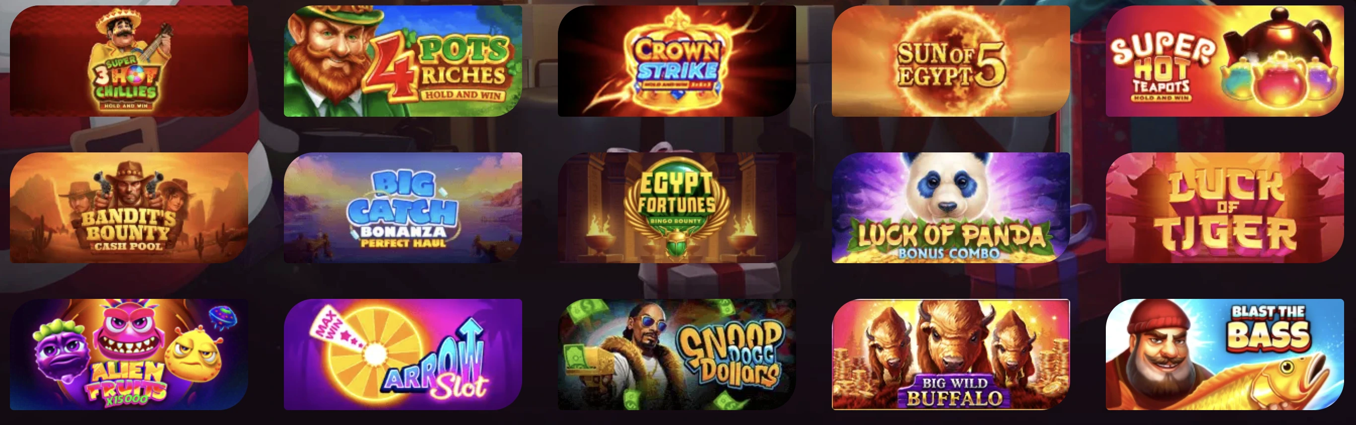 Spelselectie bij Rony Casino