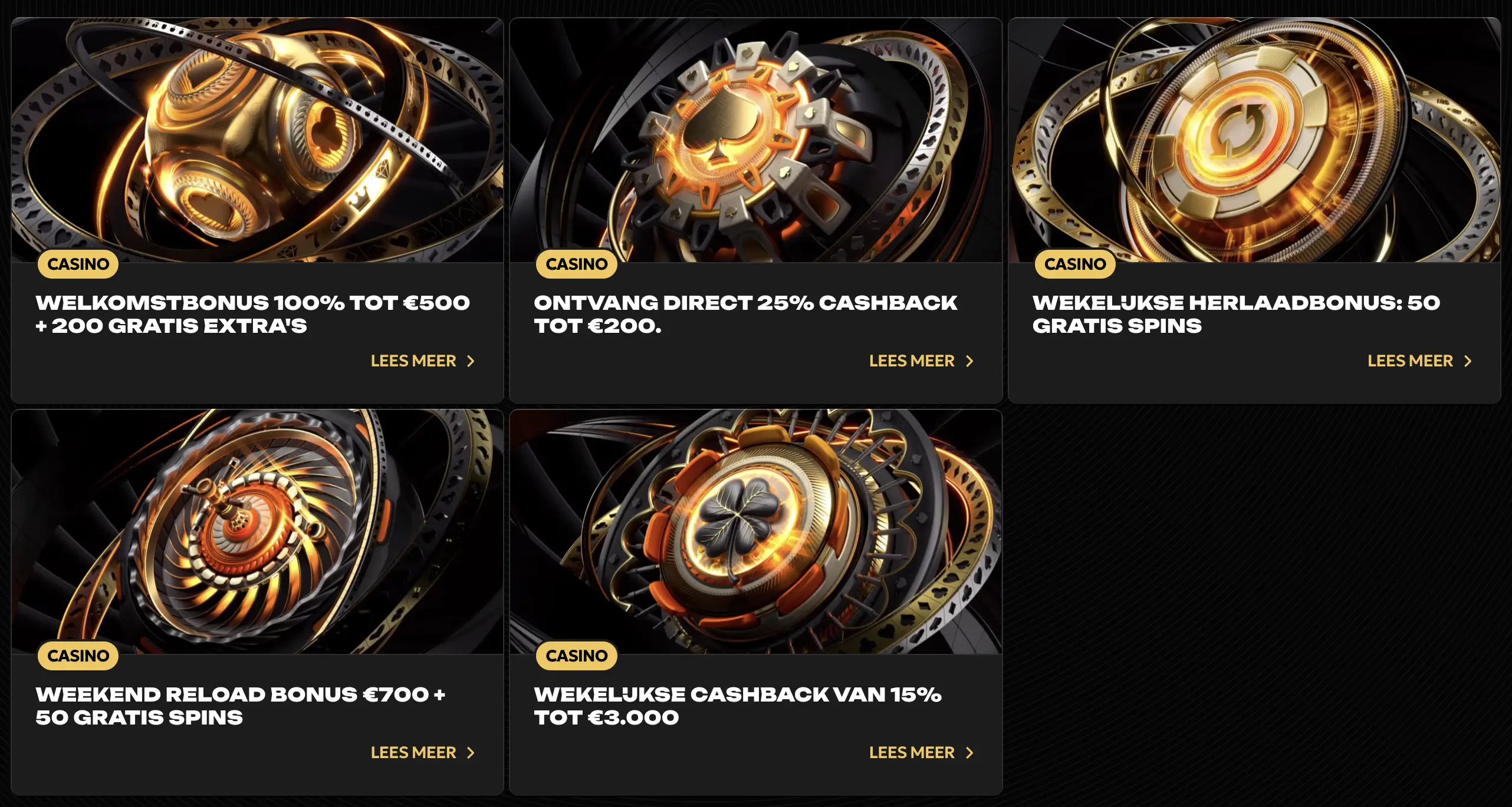 Bonussen bij Spinsy Casino