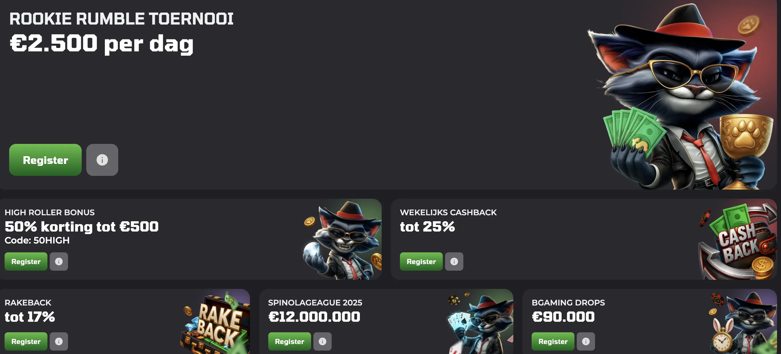 Lucky capone bonuses