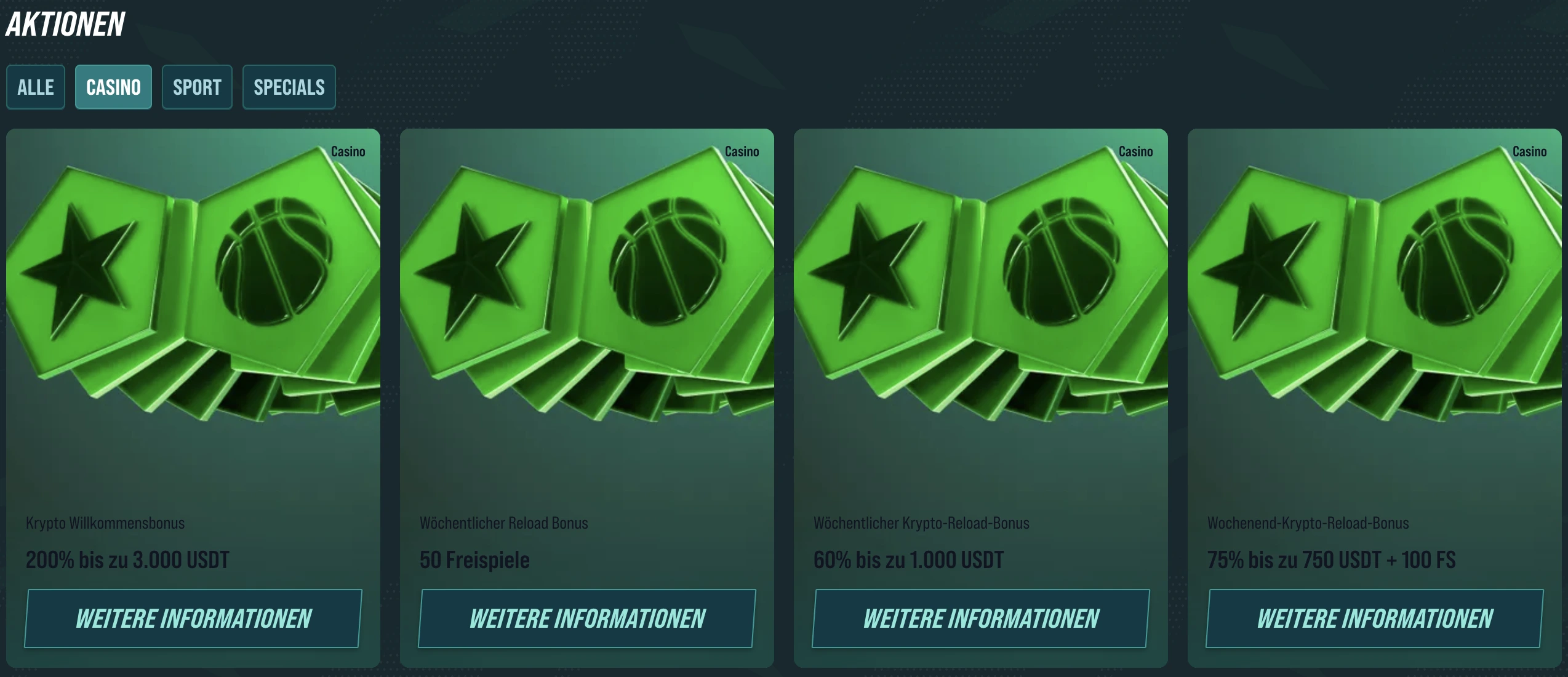 Golisimo Boni und Promotionen