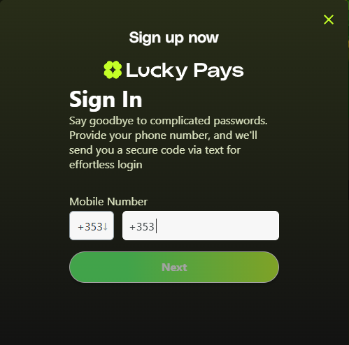 Lucky pays
